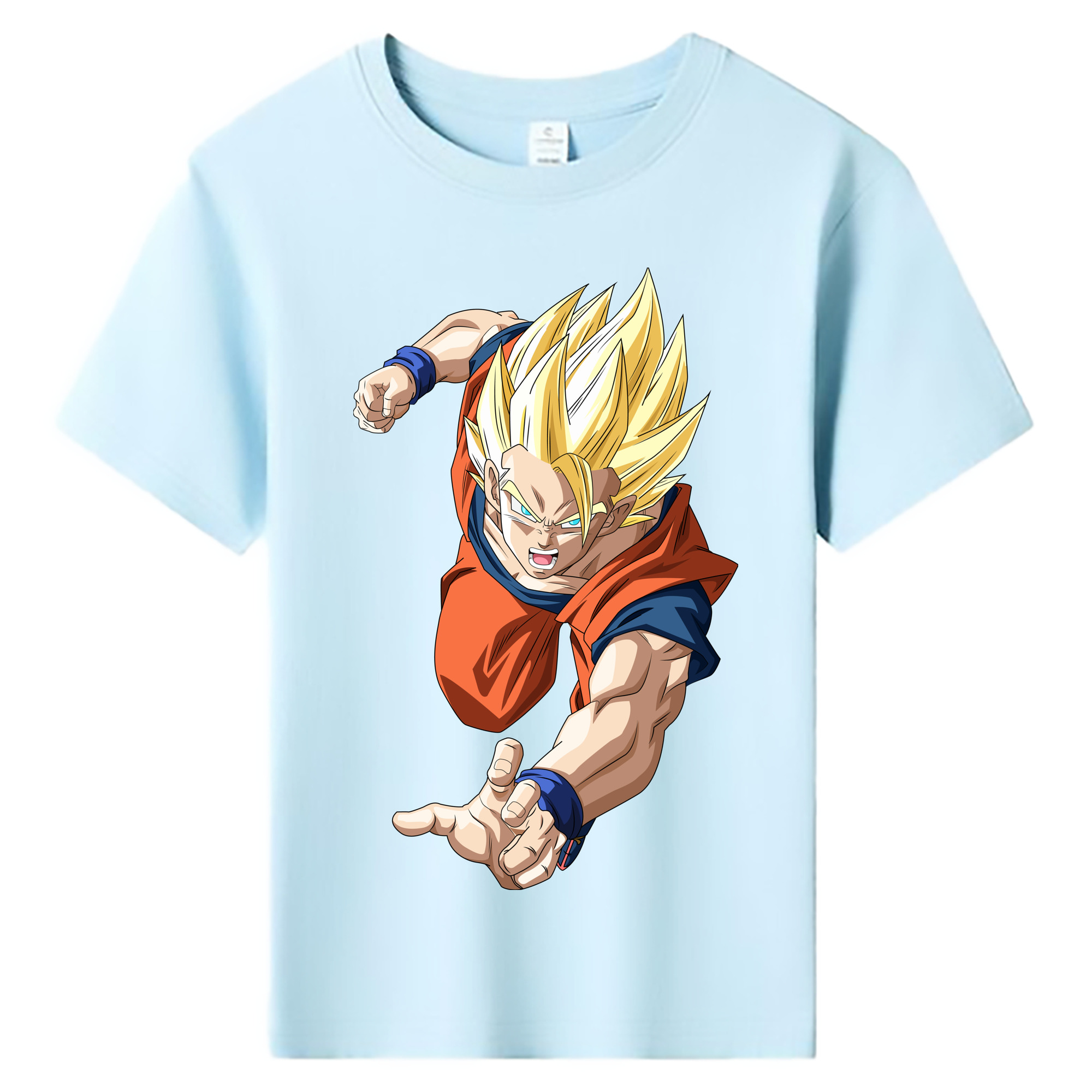 （画像用） ドラゴンボール 孫 悟飯（そんごはん）DRAGON BALL Son Gohan 綿100％キッズTシャツ（フロントプリント）